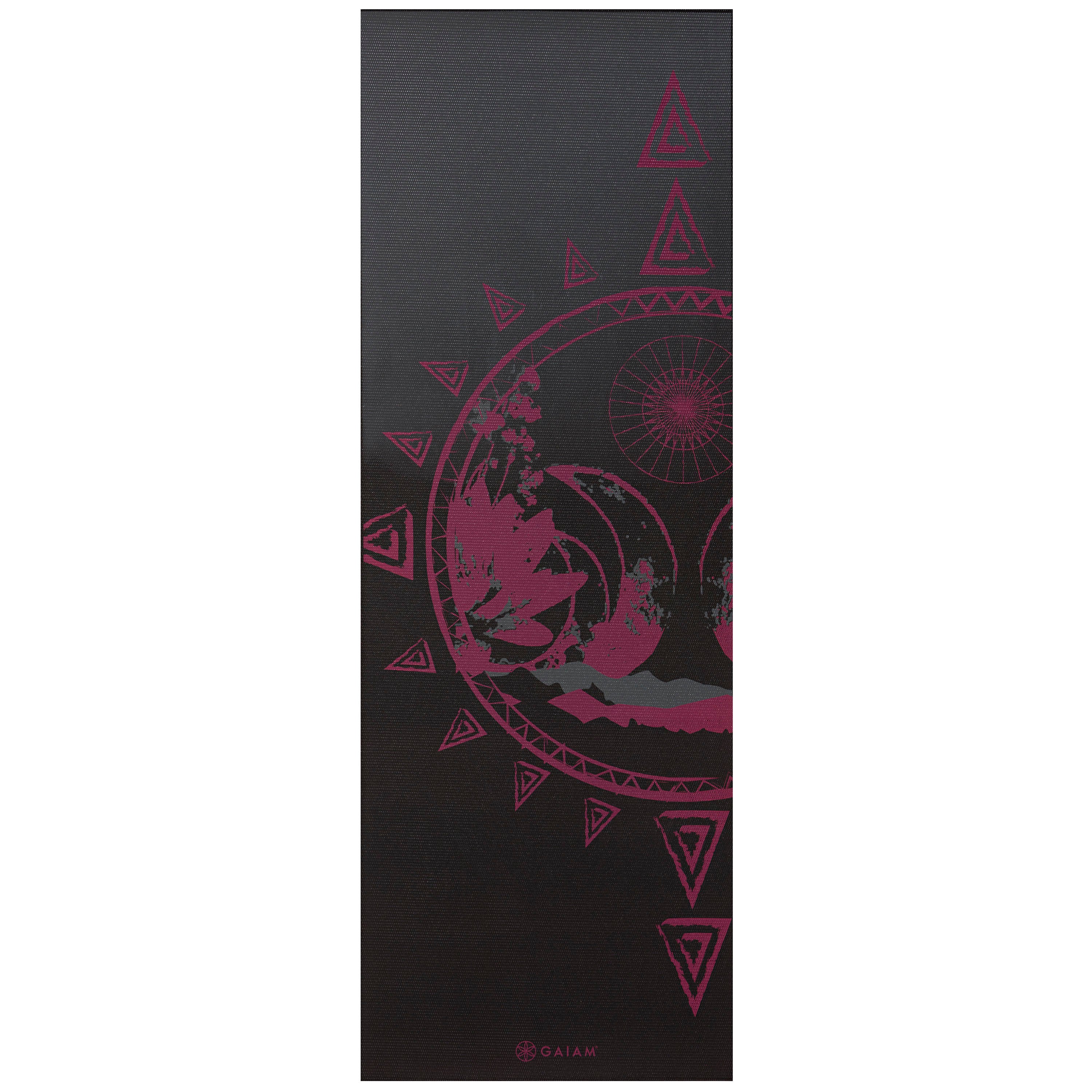 Reversible Be Free Yoga Mat (6mm) flat